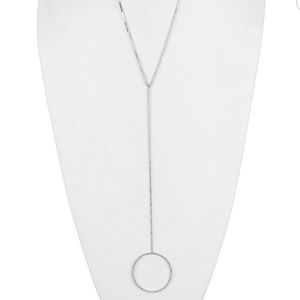 Long Silver Necklace